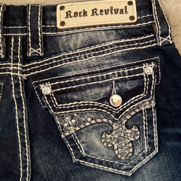 Rock Revival Denim - NWT Rock Revival J6 Berry Straight Leg Sz 26
